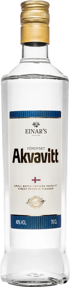 Einar’s Akvavitt, 70 cl flaska