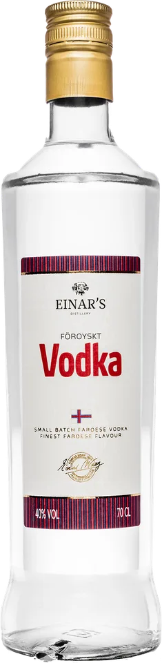 Einar’s Vodka, 70 cl flaska